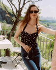 Raven Silk Top