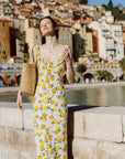 Cerise Silk Dress|AZURIERA