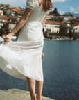 Anne White Dress
