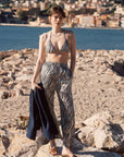 Enya Zebra-Print Trousers|AZURIERA