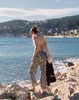 Enya Zebra-Print Trousers|AZURIERA