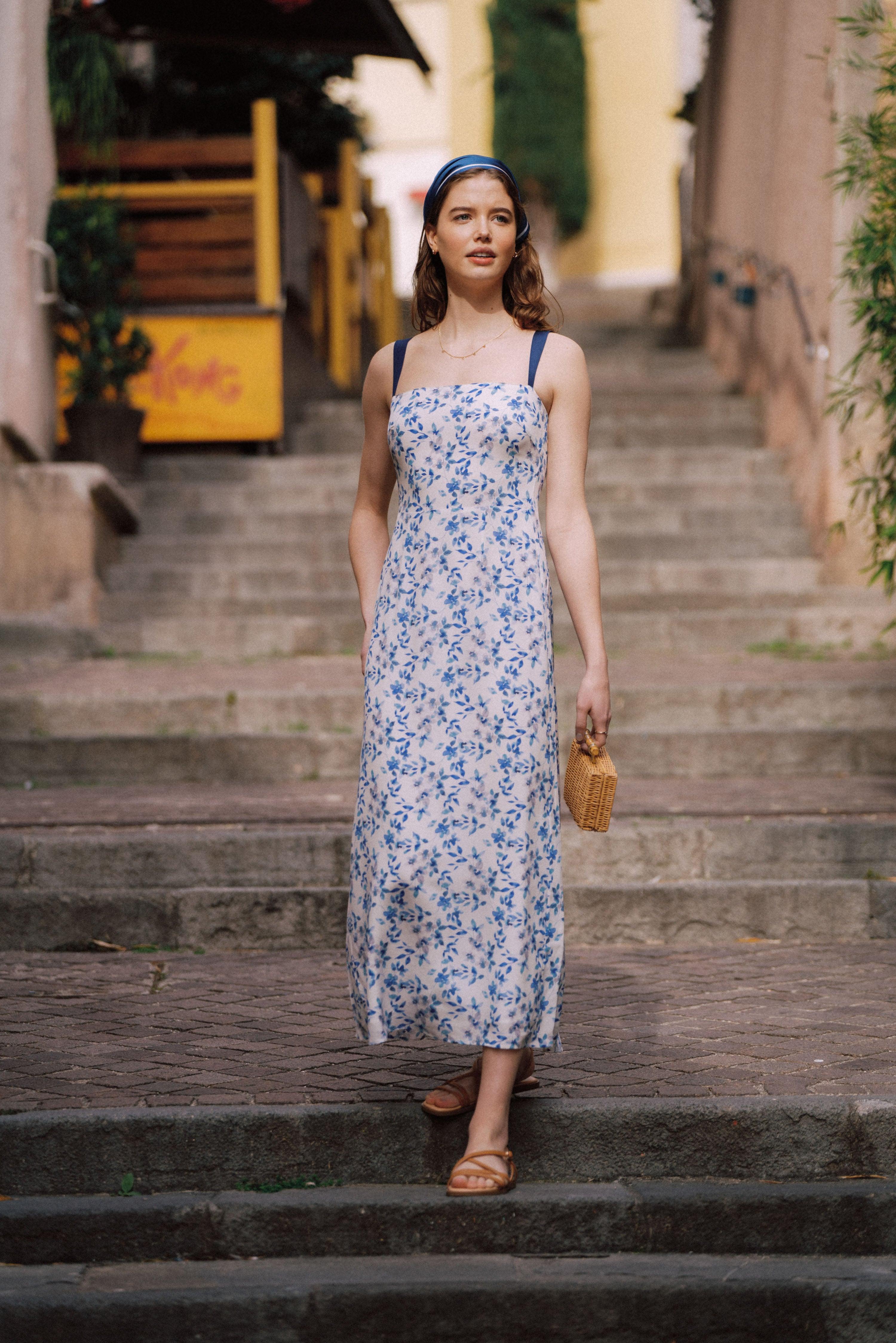 azuri maxi dress Doreen Silk Dress