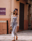 Doreen Silk Dress - AZURIERA