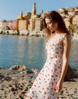 Cerise Silk Dress