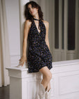 Lyra Silk Dress|AZURIERA