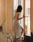Mariposa Silk Dress - AZURIERA