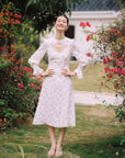 Rhoda Silk Dress - AZURIERA