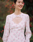 Rhoda Silk Dress - AZURIERA