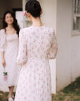 Rhoda Silk Dress - AZURIERA