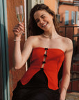 Riva RedBandeau Top|AZURIERA