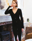 Women's Clothing Ambre Wool Maxi Dress|AZURIERA