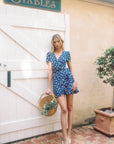 Women's Daisy Silk Summer Dress|Azuriera