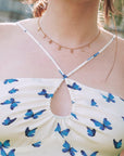 Lydie Silk Top - AZURIERA