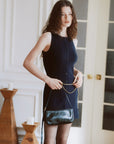 AZURIERA Joie Knit Dress – Sleeveless Wool Cashmere Blend Mini Dress