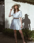AZURIERA Flavia Cotton White Dress