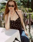 Raven Silk Top