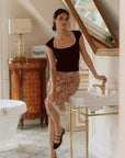 Faye Silk Skirt