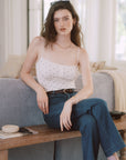 AZURIERA Nicole Knit Set – Polka Dot Cardigan and Camisole Duo