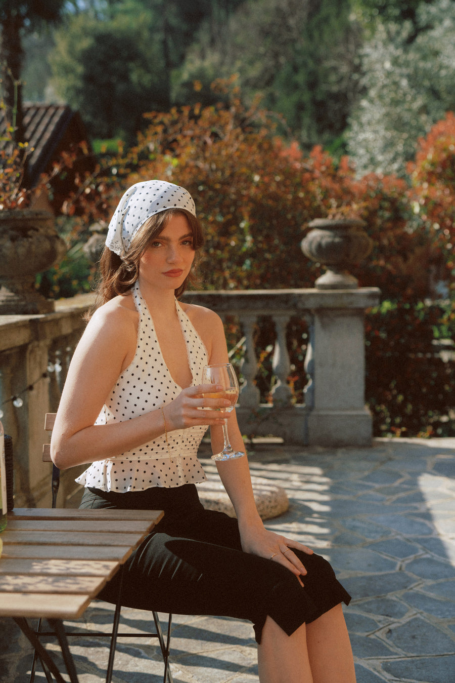 Janice Silk Top