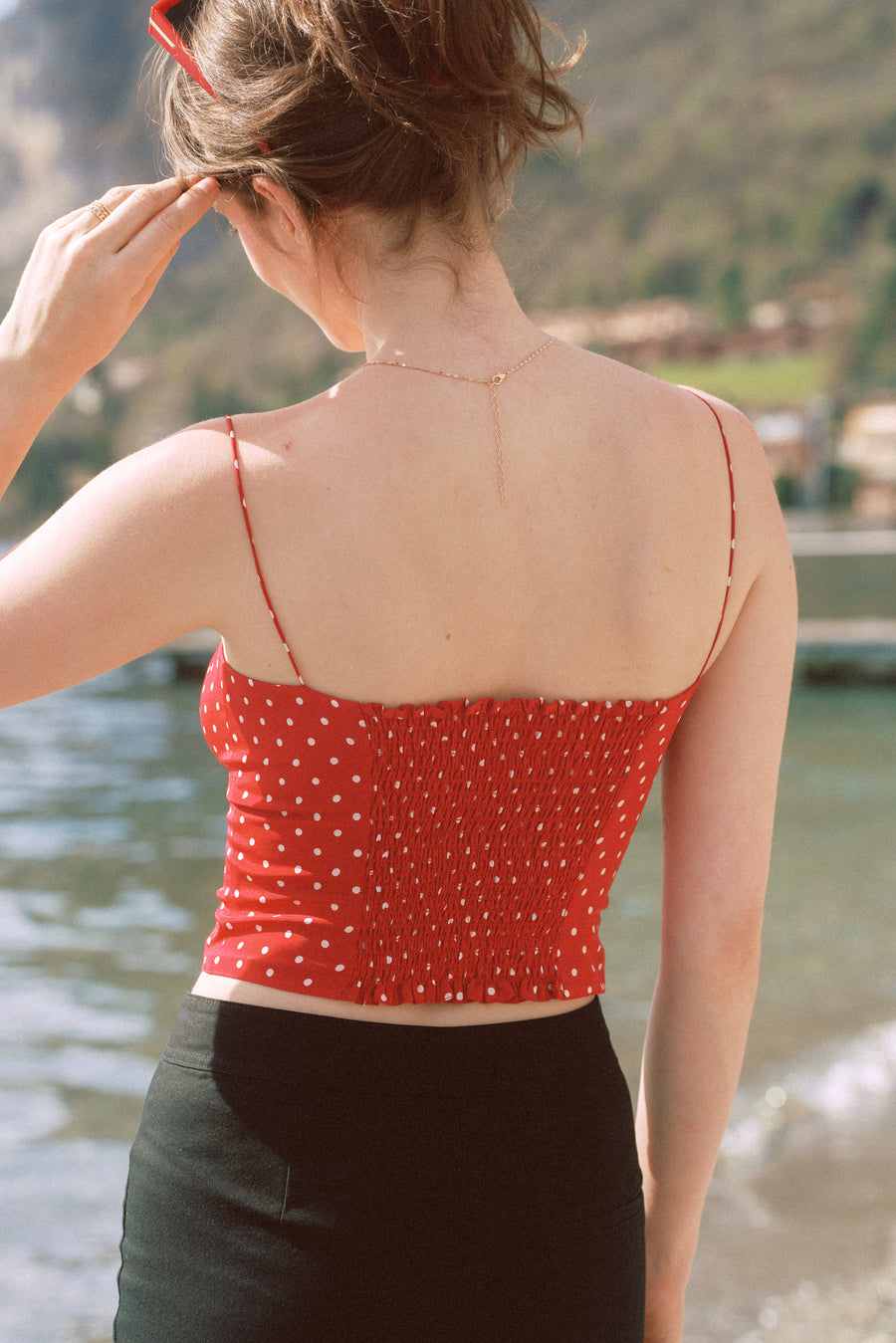Reba Silk Top