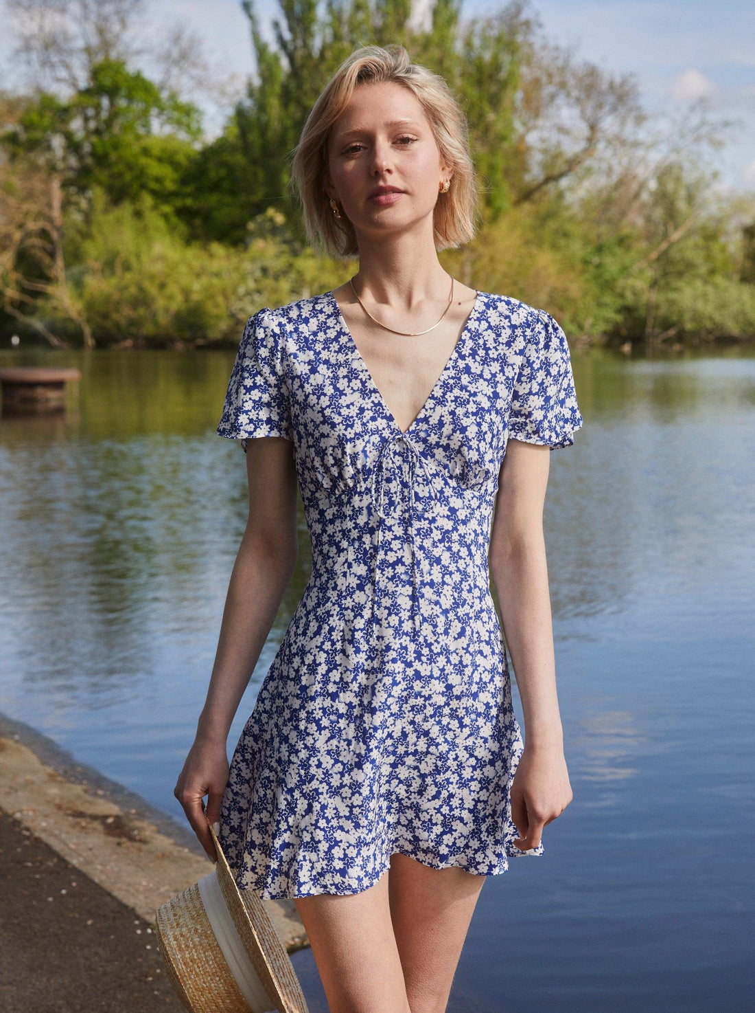 ZIA GIOIA GREEN DRESS