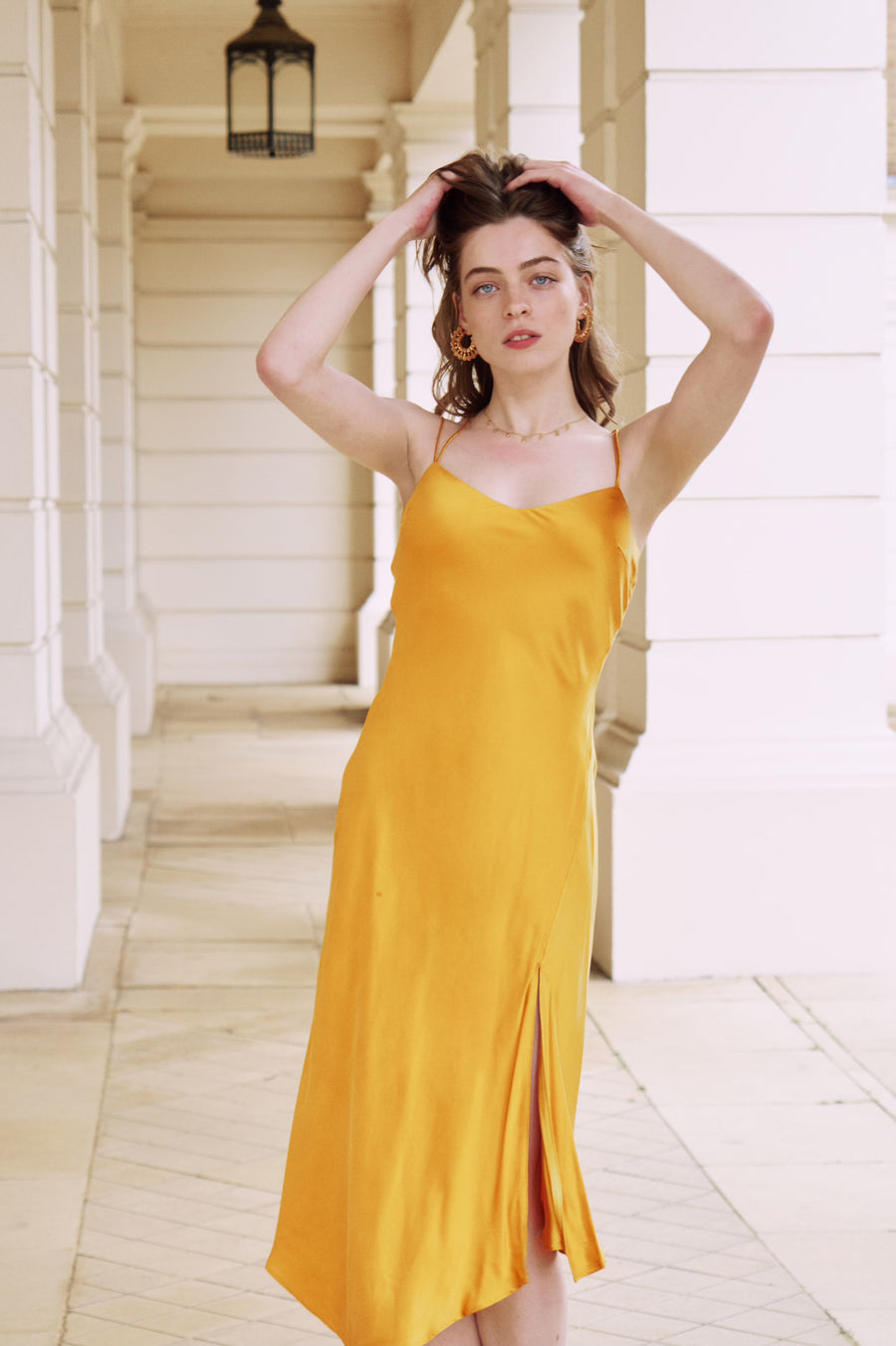 Aurea Silk Dress