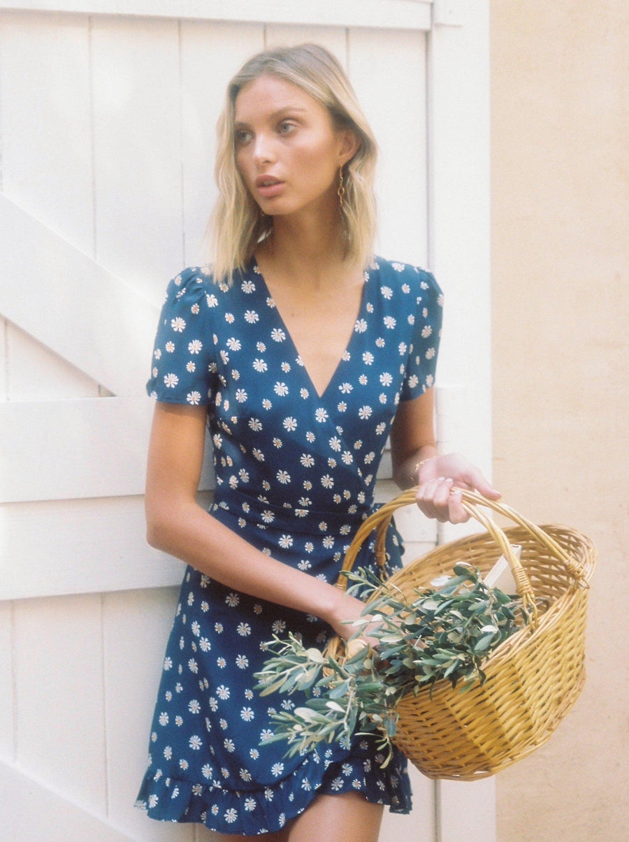 daisy silk dress Estelle Silk Dress