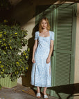 Women's Clothing Chic Summer Floral Maxi Long Dress｜AZURIERA